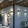 Foco Lámpara Aplique Solar Led Decoración Fotocélula Calida