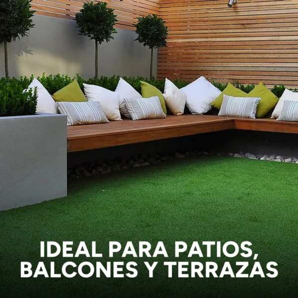 Césped Sintético Pasto Artificial Exterior 20 M2 Decoración