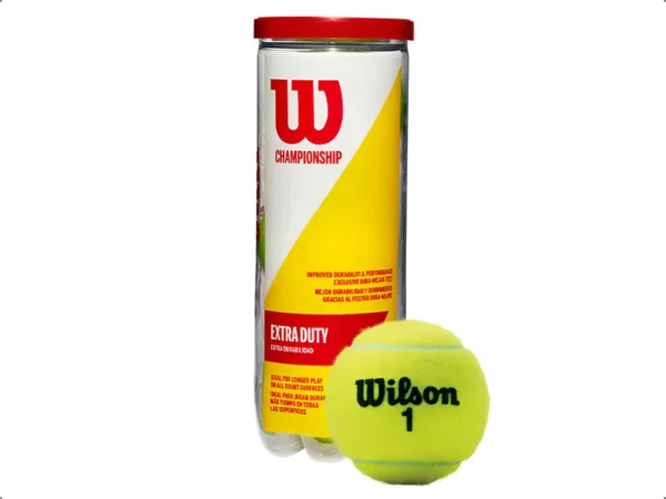 Pelotas de tenis Wilson tubo de 3 unidades Padel