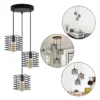 Lámpara De Colgar De 3 Luces Estilo Moderno