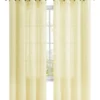 Cortina Casatua Velo Lino Color Amarilla Medidas 220 cm alto x 140 cm ancho