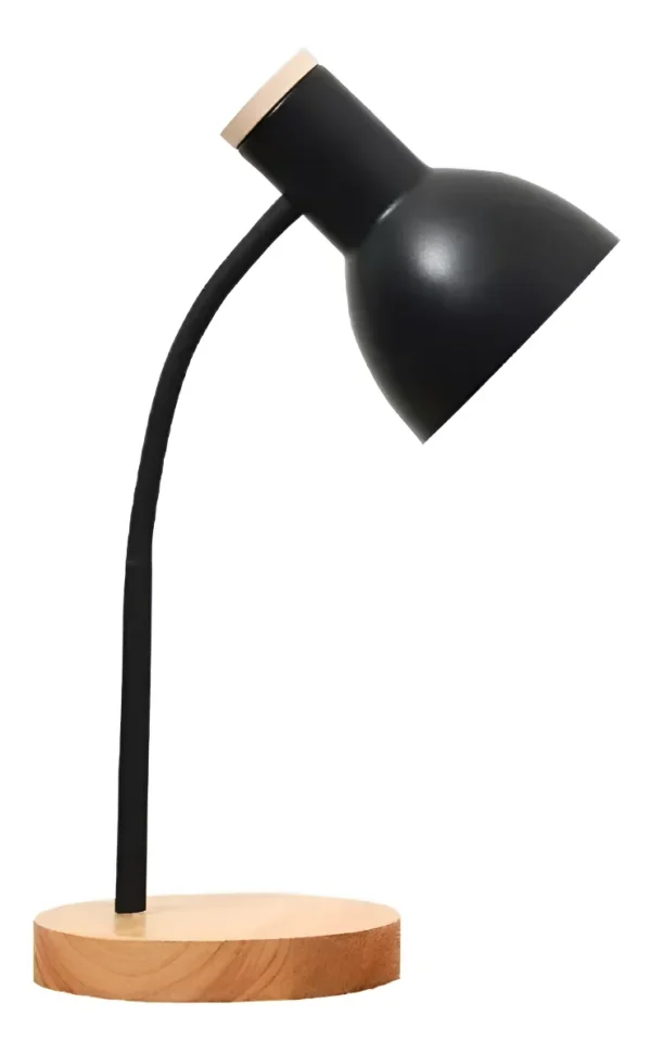 Lampara De Escritorio Velador Portatil Nordica