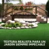 Césped Sintético Pasto Artificial Exterior 20 M2 Decoración