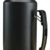 Termo Acero Inoxidable Liso 1L Con Asa Negro