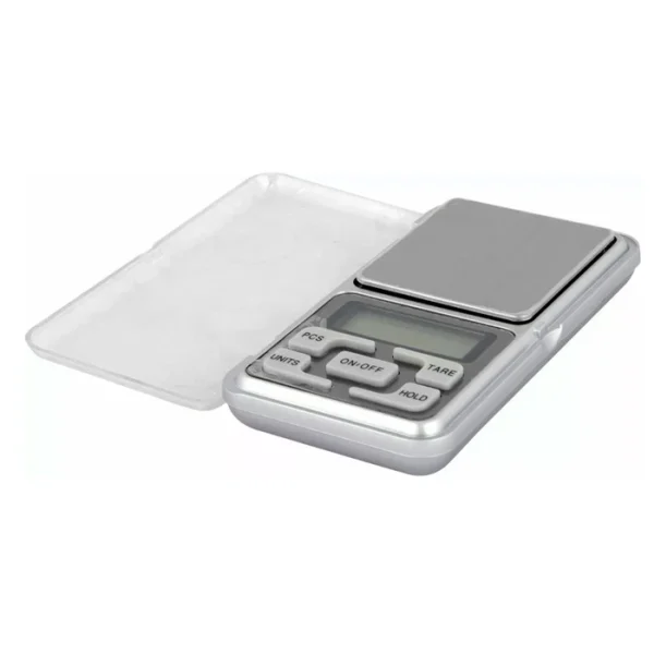 Balanza Digital de Bolsillo Alta Precisión 0.1g a 200g con Pantalla LCD