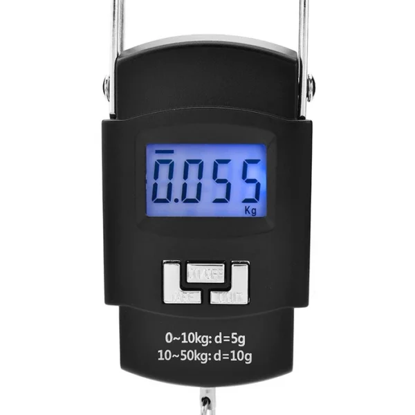 Balanza Portátil Digital Ideal Equipaje Capacidad 50kg y Pantalla LCD