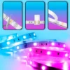 Cinta Luces Led Tira Rgb 2x5m Transformador + Control