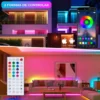 Cinta Luces Led Tira Rgb 2x5m Transformador + Control