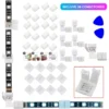 Cinta Luces Led Tira Rgb 2x5m Transformador + Control