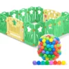 Corral Cerco X12uni Pelotero Pvc 40x60cm + Pelotas