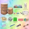 Set Artesanías Madera 2126p Pinturas Diamantes Niños