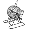 Juego De Mesa Familiar Bingo Con Bolillero De Metal