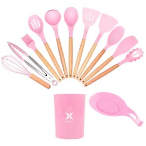 juego-menage-croix-13-piezas-rosa-foto1 Juego Menage CROiX en Silicona y Madera con 13 Piezas