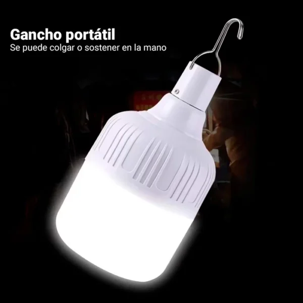 Lámpara LED Portátil de 40W con 3 Modos de Luz