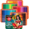 Lata Con 120 Lapices De Colores Artísticos Kalour