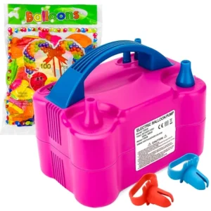 Máquina Inflador 600w 2iny + Pack X100 Globos Regalo!