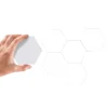 Módulos LED Hexagonales Táctiles en Colores con Control Remoto - 6 Módulos