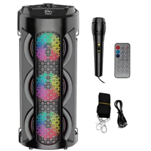 parlante-portatil-bluetooth-microfono-c-remoto-40cm-parlante-portatil-bluetooth-microfono-c-remoto-40cm Parlante Portátil Bluetooth Micrófono C/ Remoto 40cm