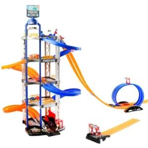 Pista De Autos Grande Parking + Autitos C/ Música