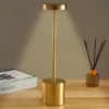 Lámpara Metálica de Mesa con Iluminación LED