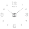Reloj de Pared Adhesivo con Efecto 3D