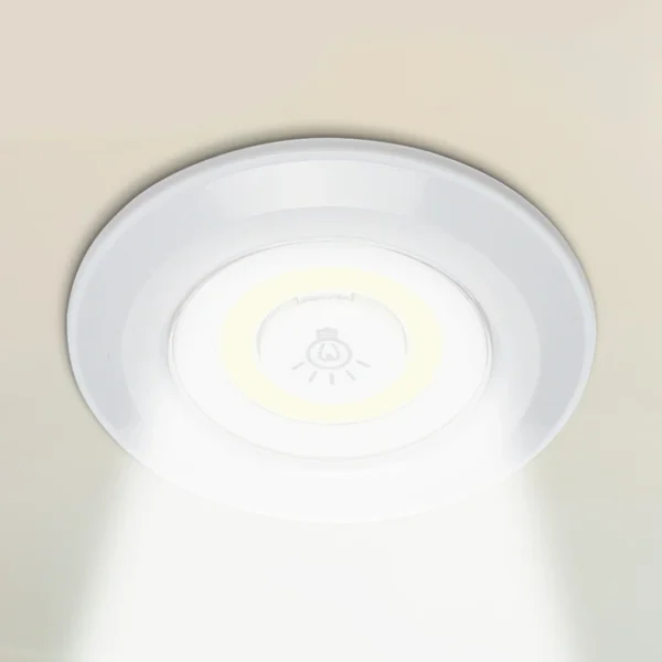 Set de 3 Luces Multiuso a Pilas Faros LED con Control Remoto