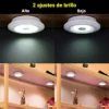 Set de 3 Luces Multiuso a Pilas Faros LED con Control Remoto