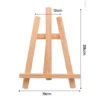 Set Arte 40pcs Caballete Bastidor Pinceles Pinturas