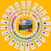 Set Arte 40pcs Caballete Bastidor Pinceles Pinturas