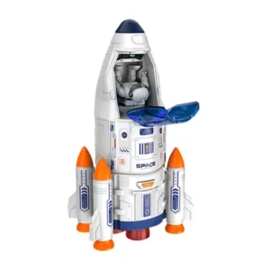 Set Completo Astronautas Vehículos Espaciales Cohete