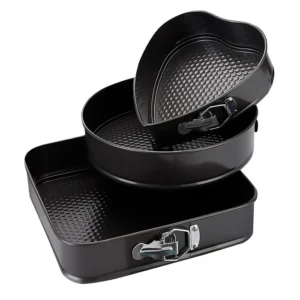 Set de 3 Asaderas Moldes Desmontables y Antiadherentes