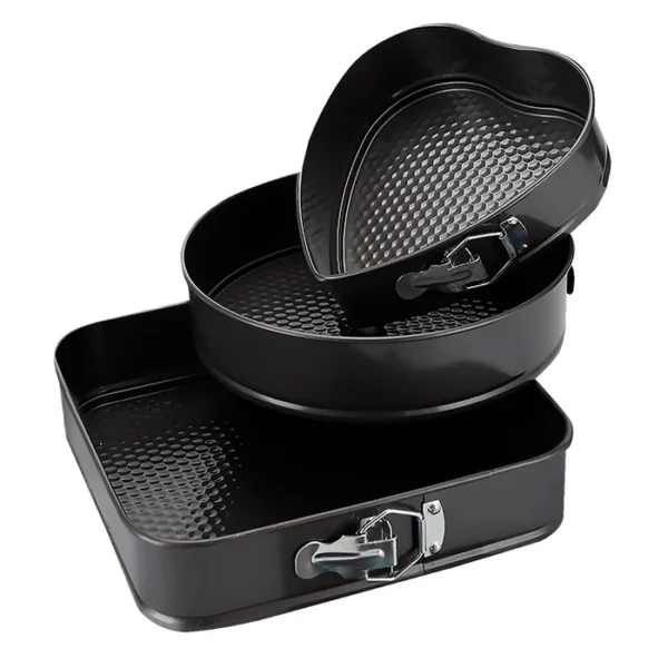 Set de 3 Asaderas Moldes Desmontables y Antiadherentes