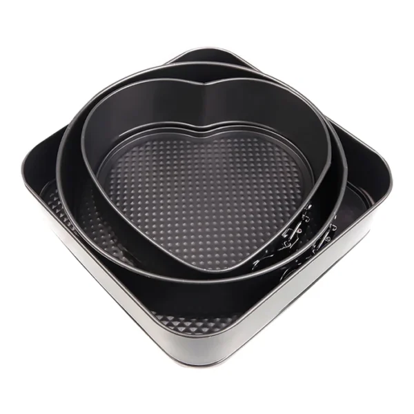Set de 3 Asaderas Moldes Desmontables y Antiadherentes