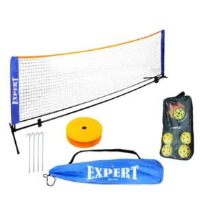 Set Futbol Tenis C/2 Paletas 4 Pelotas Y Accesorios