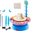 Set Máquina P/ Arcilla Completo Artesanías Infantil