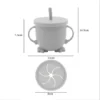 Set X10p Plato Comer Bebe Silicona+ Cubierto Vaso