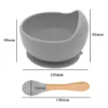 Set X10p Plato Comer Bebe Silicona+ Cubierto Vaso