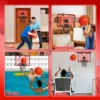 Tablero Basket C/contador Luz Led Portátil + Pelota