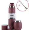 Set Termo Terrano 750ml + Mate Acero + Bombilla De Regalo