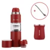 Set Termo Terrano 750ml + Mate Acero + Bombilla De Regalo
