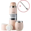 Set Termo Terrano 750ml + Mate Acero + Bombilla De Regalo