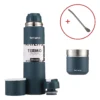Set Termo Terrano 750ml + Mate Acero + Bombilla De Regalo