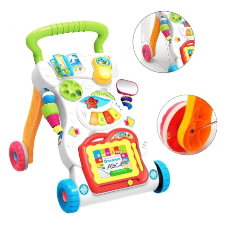 caminador-bebe-andador-infantil-musical-caminar-nino-blanco Caminador Bebe Andador Infantil Musical Caminar Niño