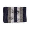 Alfombra De Baño Amalfi Antideslizante Estampada 40x60cm - Marrón