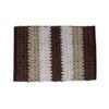 Alfombra De Baño Amalfi Antideslizante Estampada 40x60cm - Marrón