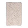 Alfombra de baño antideslizante en algodón 40x60cm - Ladrillo Fucsia