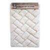 Alfombra de baño antideslizante en algodón 40x60cm - Ladrillo Fucsia