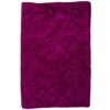 Alfombra de baño antideslizante en algodón 40x60cm - Ladrillo Fucsia