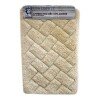 Alfombra de baño antideslizante en algodón 40x60cm - Ladrillo Fucsia