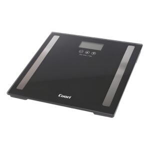 Balanza de baño digital Cuori con función análisis corporal - Negro